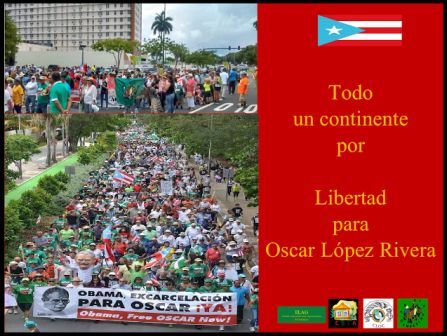 Puerto Rico: Movilización Nacional por la excarcelación del Prisionero Político más antiguo del Mundo